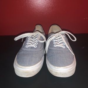 Vans Authentic Denim Baby Blue Shoes